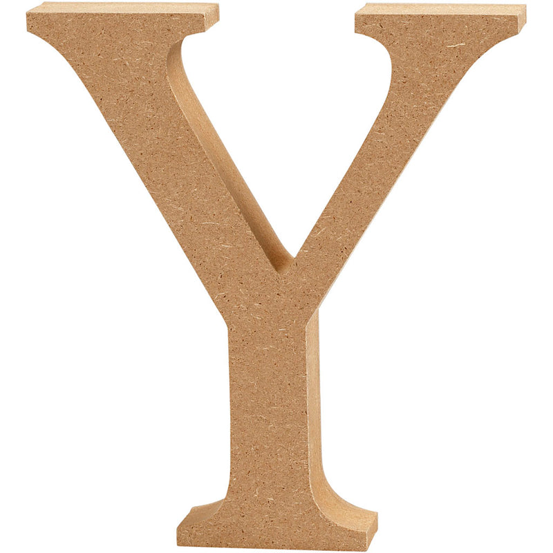 Letter Y MDF 13cm, 1st. - ToyRunner