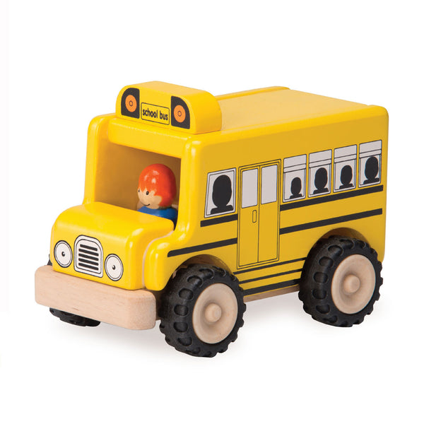 Wonderworld Houten Schoolbus - ToyRunner