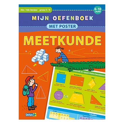 Mijn Oefenboek met Poster - Meetkunde (8-10 jaar) - ToyRunner