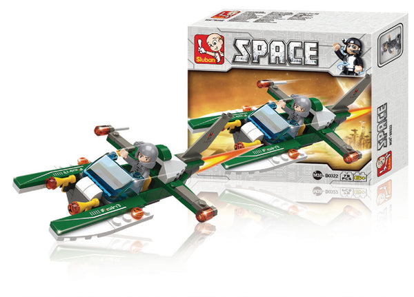 Sluban Space Aircraft - ToyRunner
