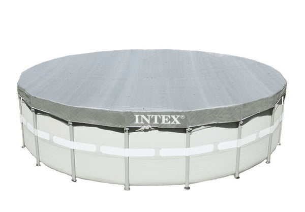 Intex 28040 Luxe (verzwaard) afdekzeil voor frame pools 488 cm - ToyRunner