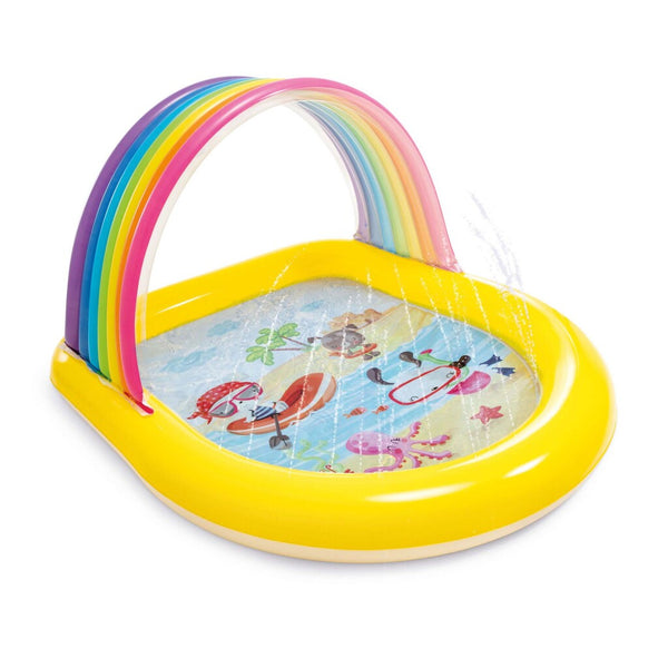 Intex Regenboog sproei-zwembad - ToyRunner