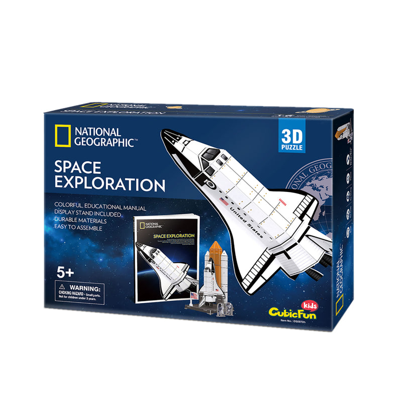 Cubic Fun National Geographic 3D Puzzel Space Exploration 65 Stukjes