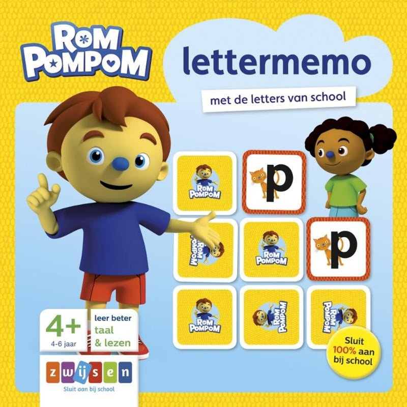 Rompompom lettermemo 735914 - ToyRunner