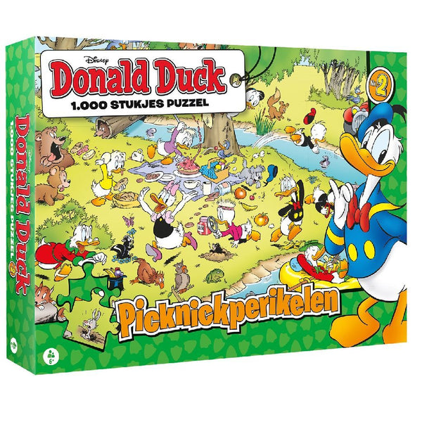 Donald Duck Puzzel - Picknickperikelen, 1000st. - ToyRunner