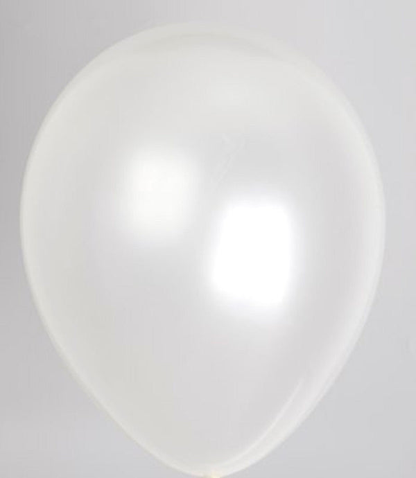 Zak met 100 ballons no. 12 parel wit - ToyRunner
