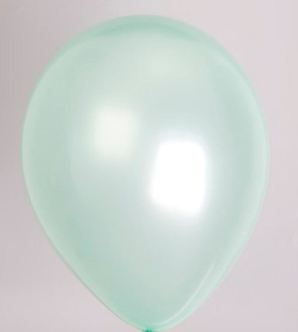 Zak met 100 ballons no. 12 parel lichtgroen - ToyRunner