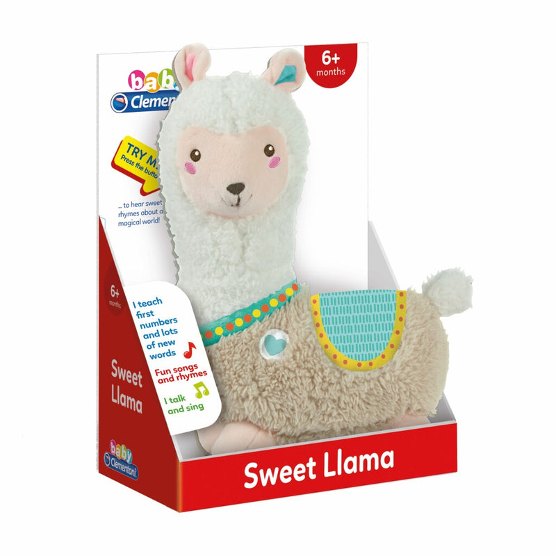 Clementoni Baby Lama Knuffel met Geluid - ToyRunner