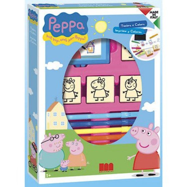 Stembelbox Peppa Pig, 12dlg. - ToyRunner