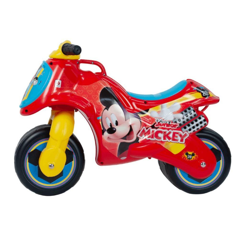 Injusa Loopmotor Disney Mickey Mouse Rood/Geel - ToyRunner