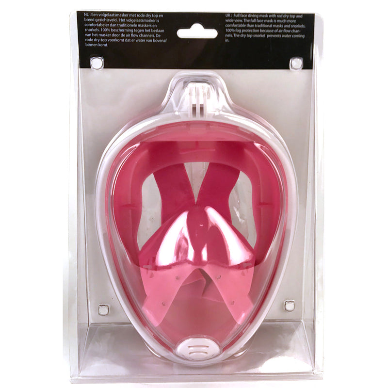 Alert Splash Duikbril Masker L-XL Roze - ToyRunner
