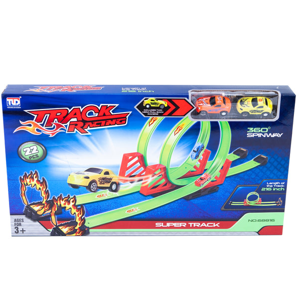 Track Racing Racebaan 548 cm + 2 Auto&#039;s - ToyRunner