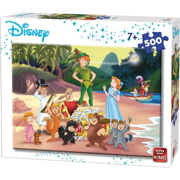 King Puzzel Disney Peter Pan 500 Stukjes - ToyRunner
