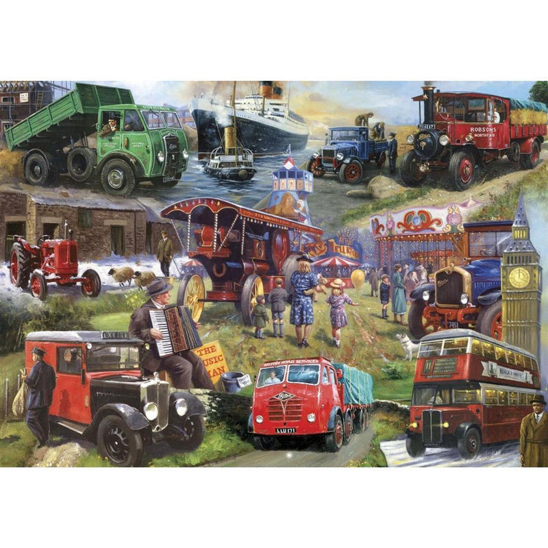 King Puzzel Classic Collection + Posters 5x1000 Stukjes