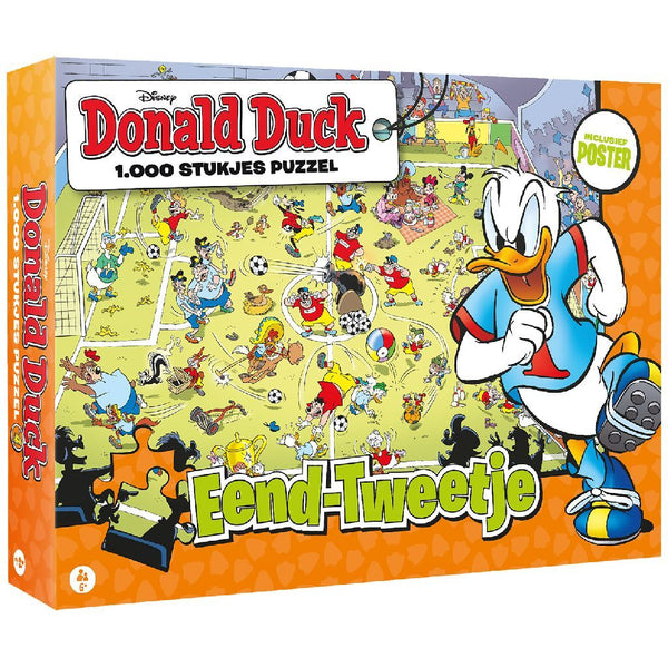 Donald Duck Puzzel - Eend-Tweetje, 1000st. - ToyRunner