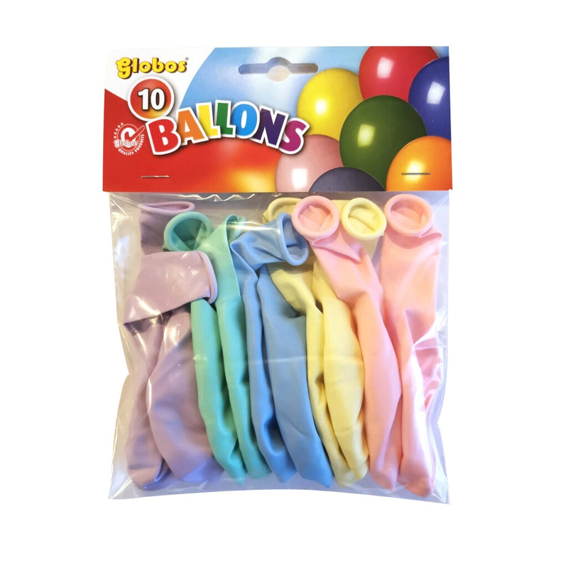 Globos Ballonnen 10 Stuks Pastel - ToyRunner