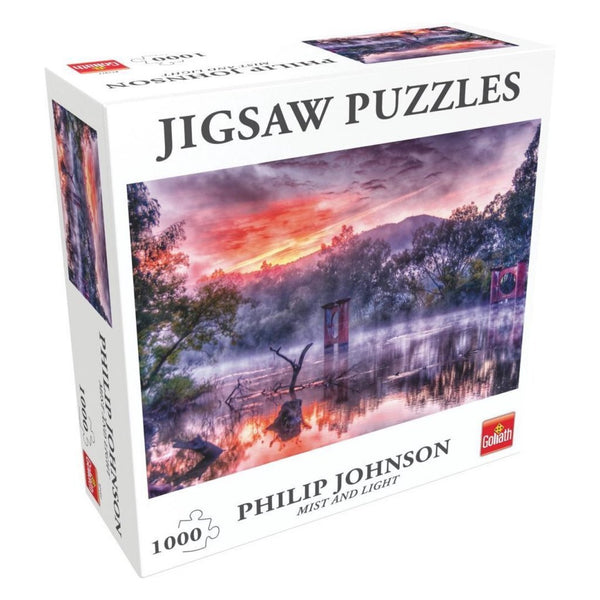 Goliath Puzzel Philip Johnson Mist and Light 1000 Stukjes - ToyRunner