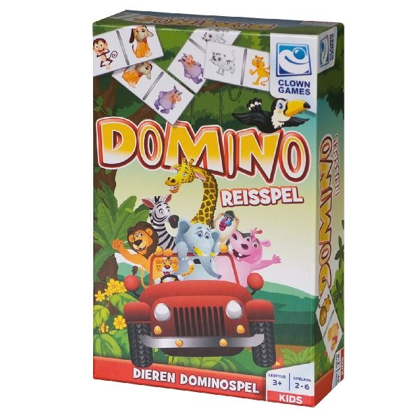 Clown Games Domino Reisspel - ToyRunner