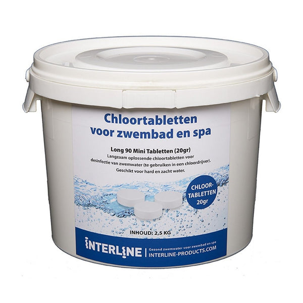 Interline Chloortabletten - Long90 20gram/2,5kg - ToyRunner