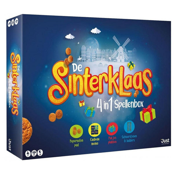 spellenbox Sinterklaas 4-in-1 (NL) - ToyRunner