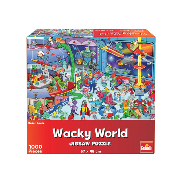 Goliath Wacky World Puzzel Outerspace 1000 Stukjes - ToyRunner