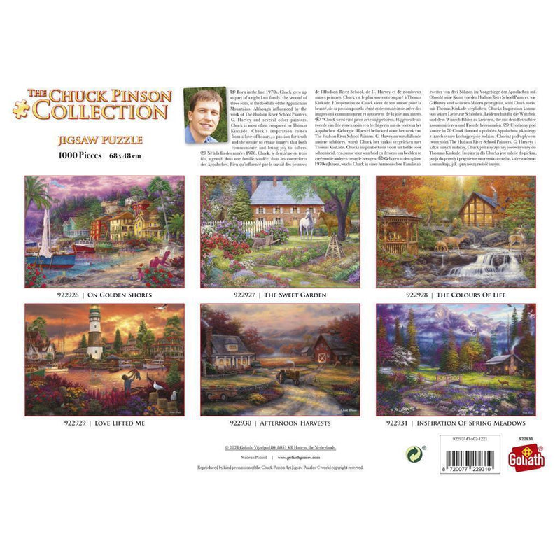 Goliath The Chuck Pinson Collection Puzzel Inspiration of Spring Meadows 1000 Stukjes