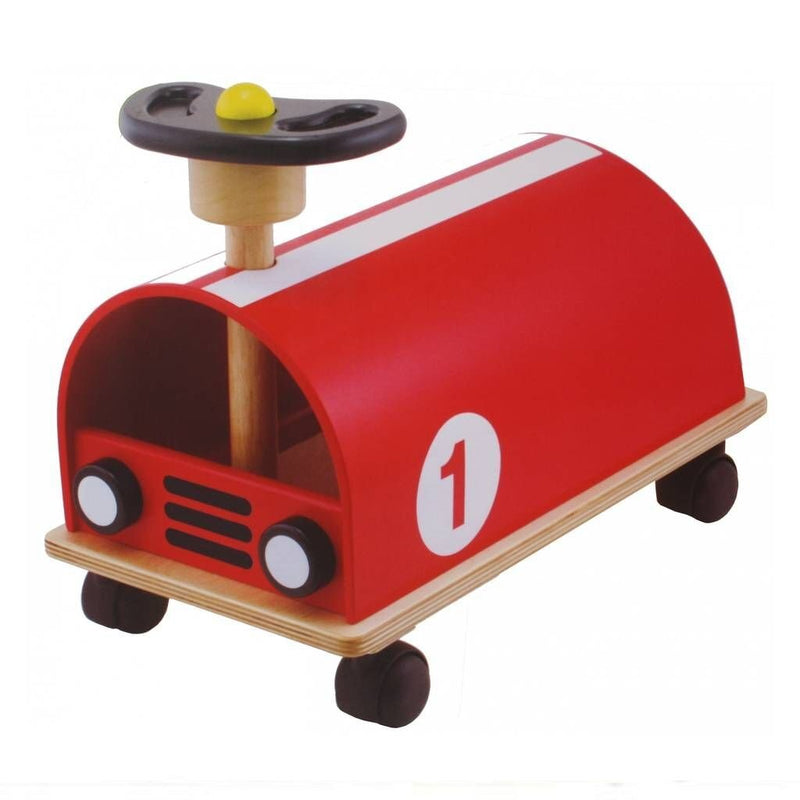 Pintoy My Red Racer Houten Loopauto Rood - ToyRunner