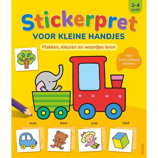 Stickerpret voor Kleine Handjes, 2-4 jaar