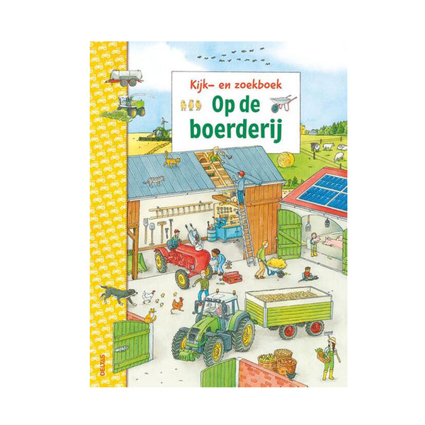 Deltas Kijk- en Zoekboek Op De Boerderij - ToyRunner