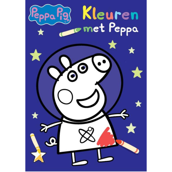 Peppa Pig Kleurboek Kleuren met Peppa
