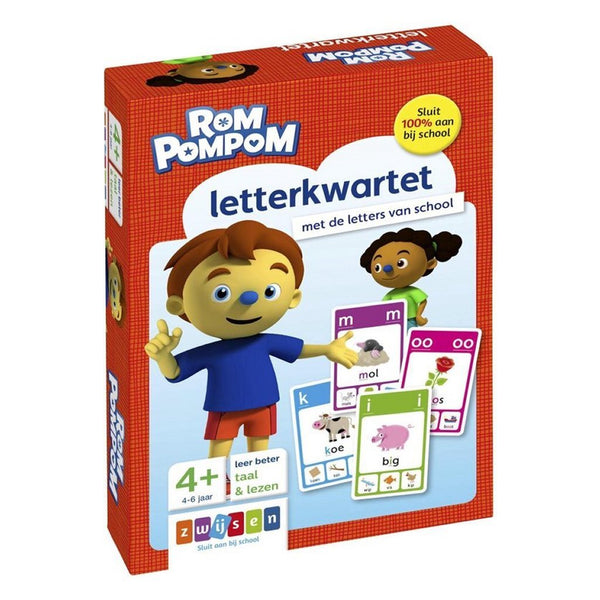 Rompompom letterkwartet - ToyRunner