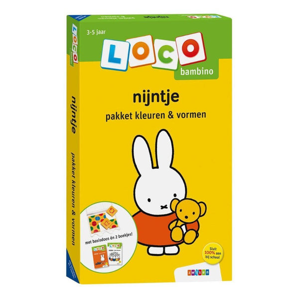 Nijntje pakket: kleuren en vormen Loco Bambino (9%) (74088) - ToyRunner