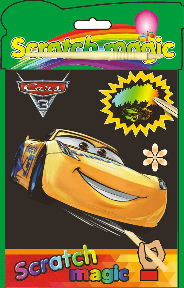 Scratch Magic Disney Cars 3 Geel - ToyRunner