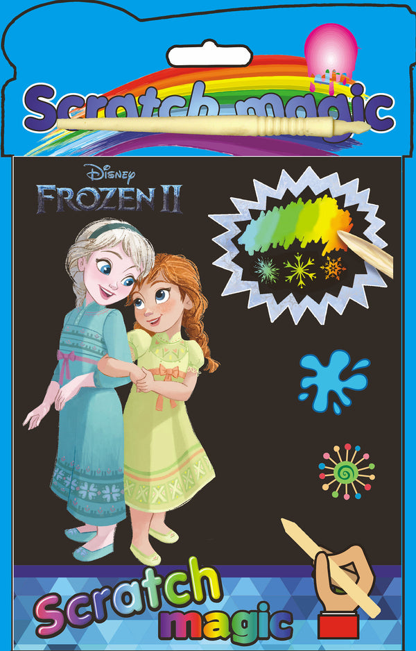 Scratch Magic Disney Frozen 2 Blauw Geel - ToyRunner