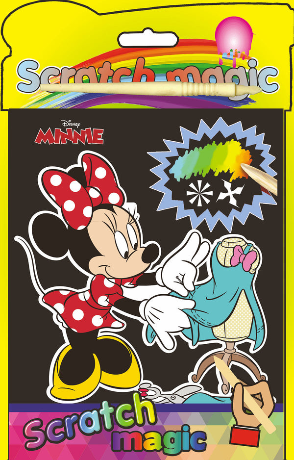 Scratch Magic Disney Minnie Mouse Rood - ToyRunner