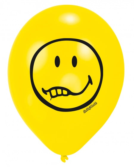 Smiley Express Yourself Ballonnen, 6st. - ToyRunner