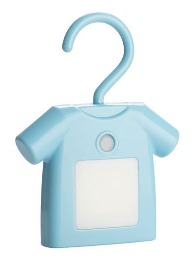 decoratieverlichting T-shirt junior 13 cm led ABS blauw - ToyRunner