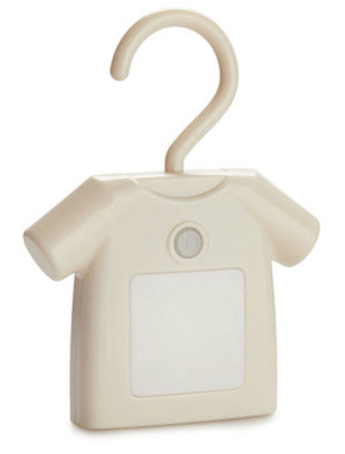 decoratieverlichting T-shirt junior 13 cm led ABS wit - ToyRunner