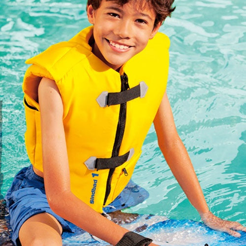zwemvest Sindbad 2-6 jaar (15-30 kg) geel