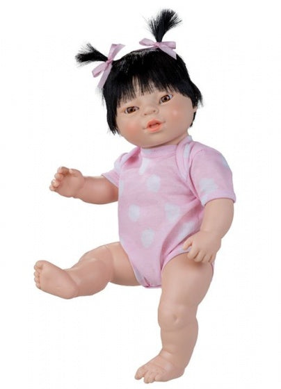 babypop Newborn met romper Aziatisch 38 cm meisje - ToyRunner