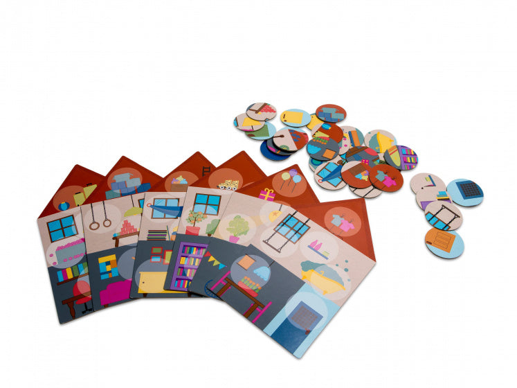 kinderspel Droomhuis Lotto karton 43-delig - ToyRunner