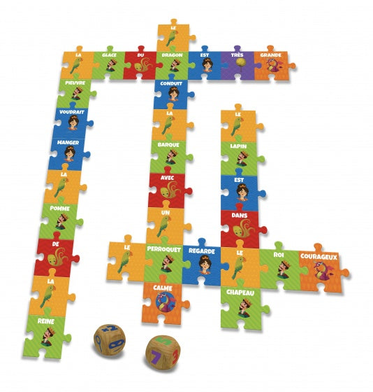 Les Mots ont la Parole Smarty Puzzle 28 x 28 cm - ToyRunner