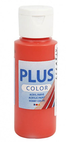acrylverf Plus Color 60 ml briljant rood - ToyRunner