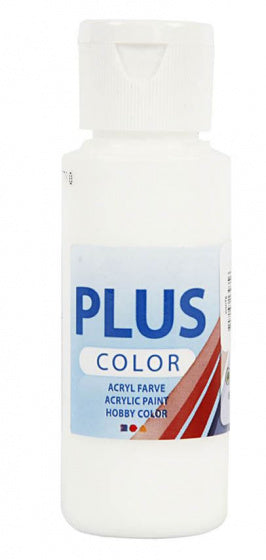 acrylverf Plus Color 60 ml wit - ToyRunner