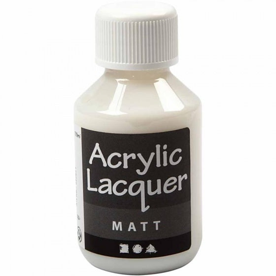 acrylvernis 100 ml transparant, mat - ToyRunner