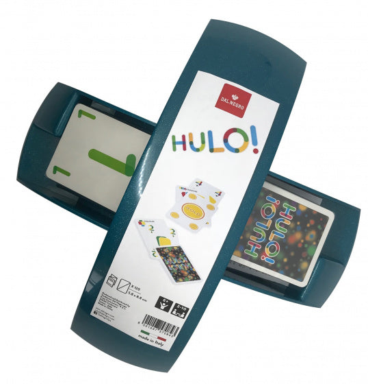 kaartspel met kaarthouder Hulo! 8,8 cm groen/wit - ToyRunner