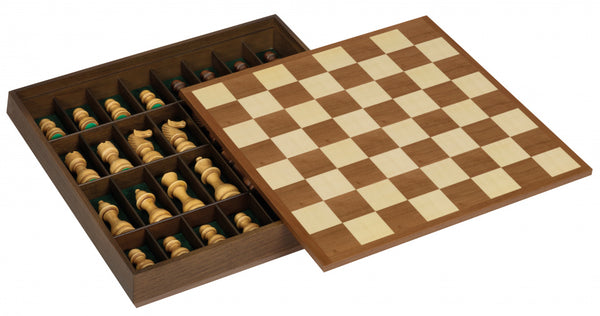 klassiek schaakspel 49 x 48,3 duralbaster bruin - ToyRunner