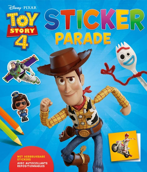 stickerboek Disney Toy Story 4 - stickerparade - ToyRunner