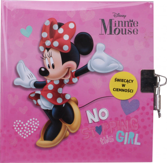 dagboek Minnie Mouse meisjes 17 x 16 cm papier roze - ToyRunner