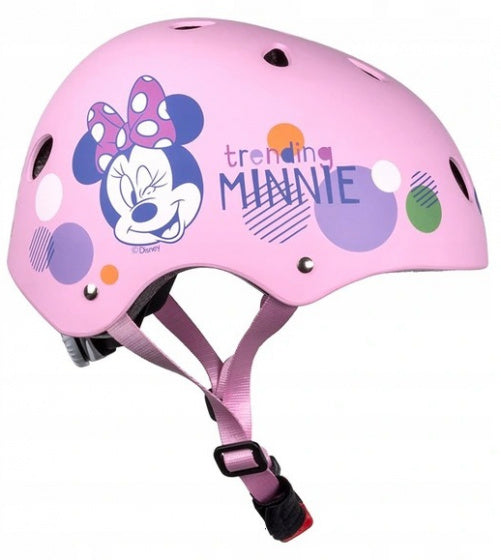fietshelm Minnie Mouse ABS/EPS roze maat 54-58 cm - ToyRunner